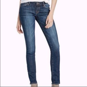 Lucky Brand Lola Skinny Jeans Denim Ankle Low Rise Medium Wash Size 00/24